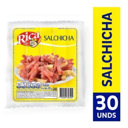 Salchicha Rica 30 Und 500gr