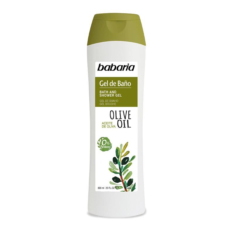 Gel De Baño Babaria Aceite de Oliva 600ml