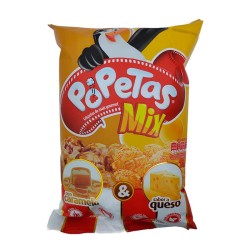 Popetas Mix Caramelo y Queso Bonice 121gr