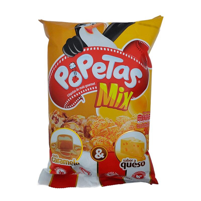 Popetas Mix Caramelo y Queso Bonice 121gr