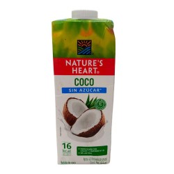 Bebida De Coco Nature's Heart Sin Azúcar 946 ml