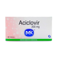 Aciclovir Mk 25 Tabletas 200mg