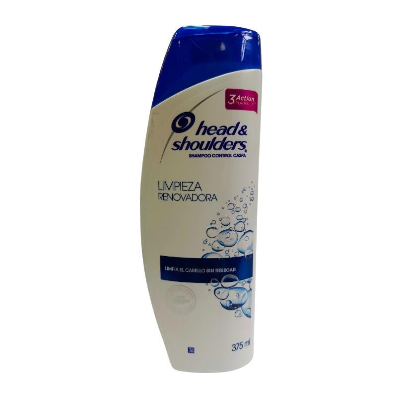 Shampoo H&S Limpieza Renovadora Frasco Con X375mL