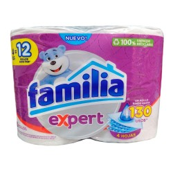 Papel Higiénico Familia Expert 4 Und