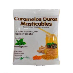 Caramelos Duros Masticables Natural Evolution Sobre 4 Caramelos