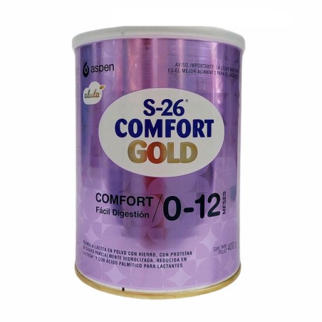 Leche S26 Comfort Gold 0 - 12 Meses 400gr