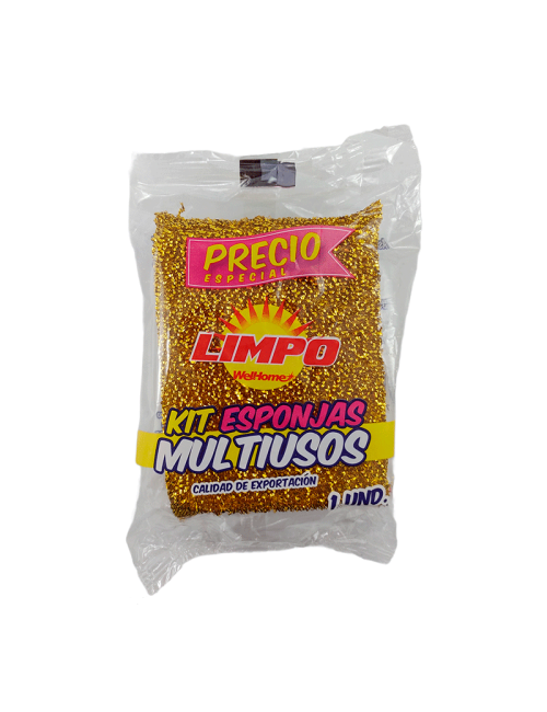 Esponja Limpo Oro Plata 1 Und