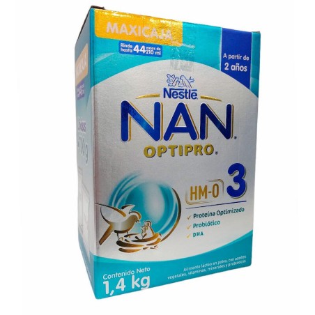 Leche Nan Optipro Etapa 3 HM-0 1400gr