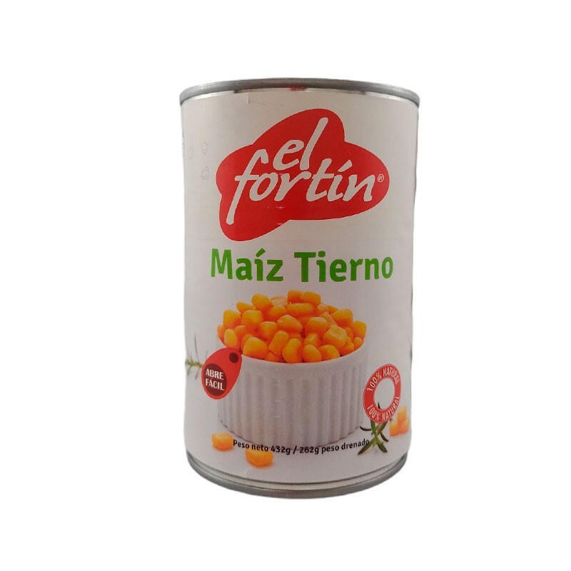 Maíz Tierno Fortín 432gr