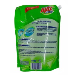 Limpiador Ajax Bicarbonato Naranja Doypack 1500ml