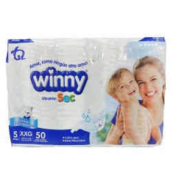 Pañales Winny Ultratrim Etapa 5 50 Und