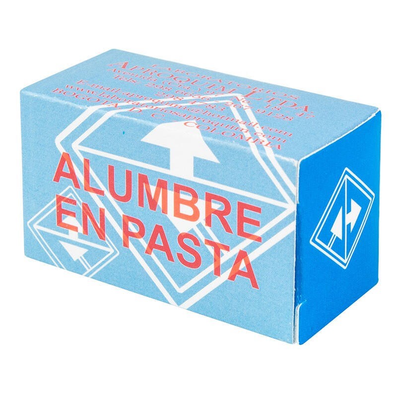 Alumbre En Pasta Aproquim Fracción  1 Unidad