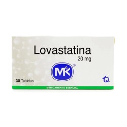 Lovastatina Mk 30 Tabletas 20mg