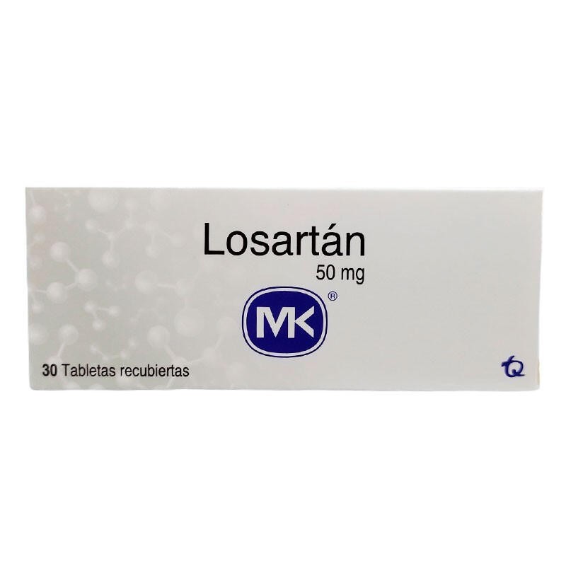 Losartán Mk 30 Tabletas 50mg