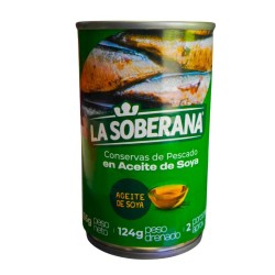 Sardina La Soberana En Aceite Soya X101G