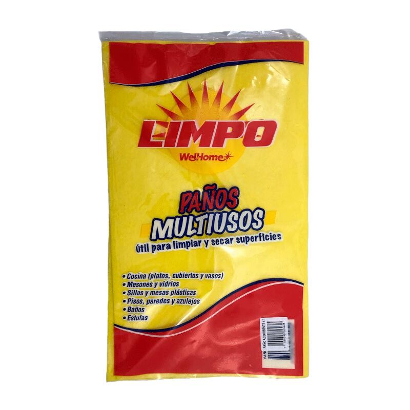 Paño Multiusos Limpo 1 Und