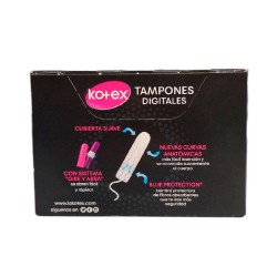 Tampones Kotex Flujo Moderado o Intenso Pague 10 Lleve 12