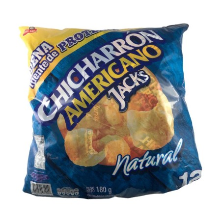 Chicharrón Frito Lay Americano Natural 12 Und 180gr