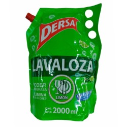 Lavaplatos Liquido Dersa Limón  2000ml