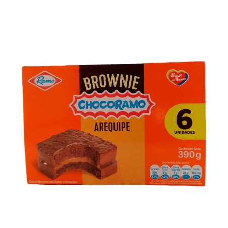 Brownie Ramo Arequipe 6 Und 390gr