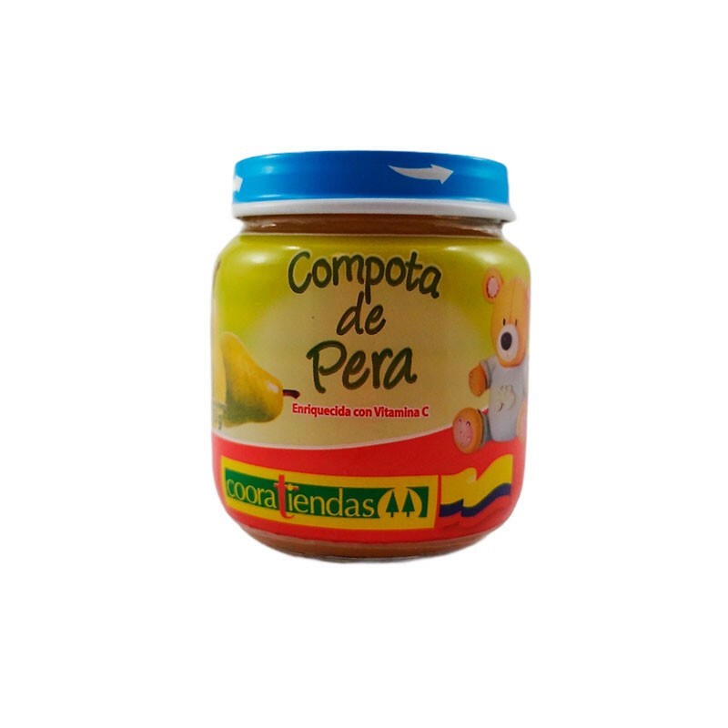 Compota Cooratiendas De Pera 113gr