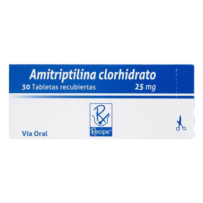 Amitriptilina 30 Tabletas 25mg