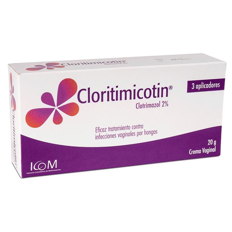 Cloritimicotin Crema Vaginal Icom 2% 20gr