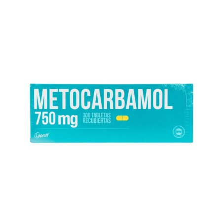 Metocarbamol X750Mg X10 Tabletas