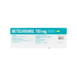 Metocarbamol X750Mg X10 Tabletas