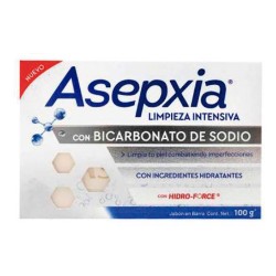 Jabón Asepxia Bicarbonato de Sodio 100gr