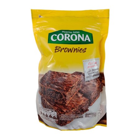 Mezcla Para Brownies Corona 350gr