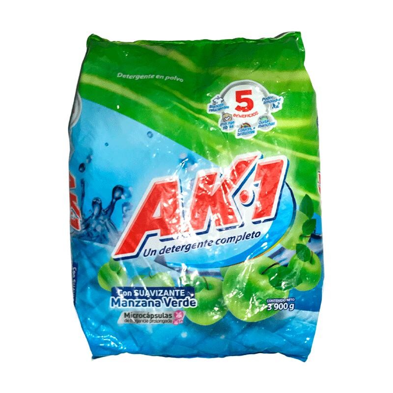 Detergente Ak1 Manzana Verde 3900gr