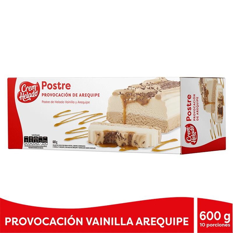 Postre De Arequipe Crem Helado 600gr