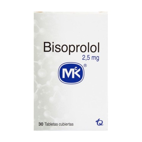 Bisoprolol Mk 30 Tabletas 2.5mg