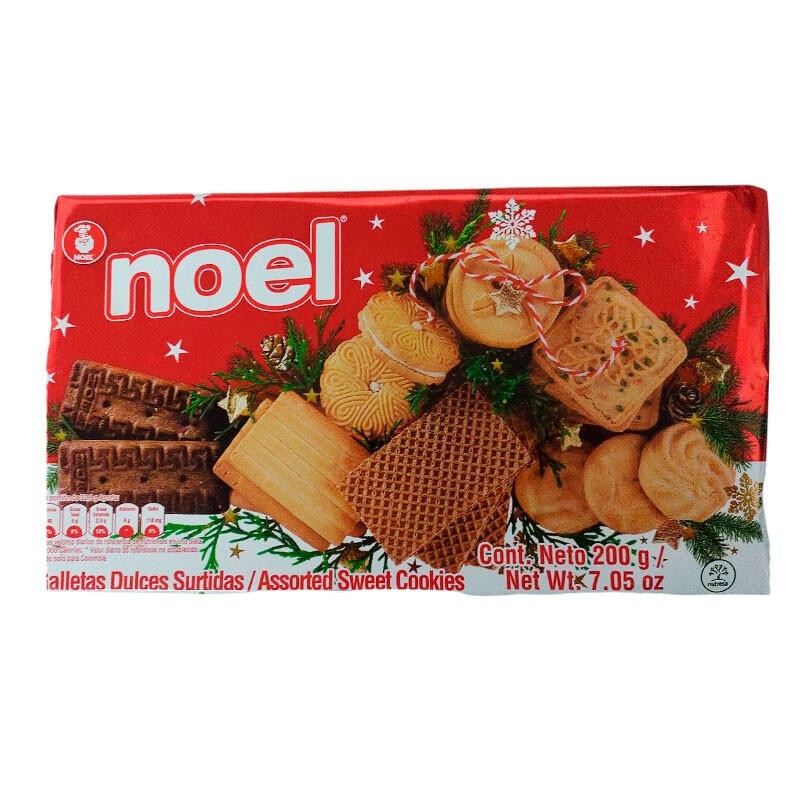 Galletas Dulces Surtidas Noel 200gr