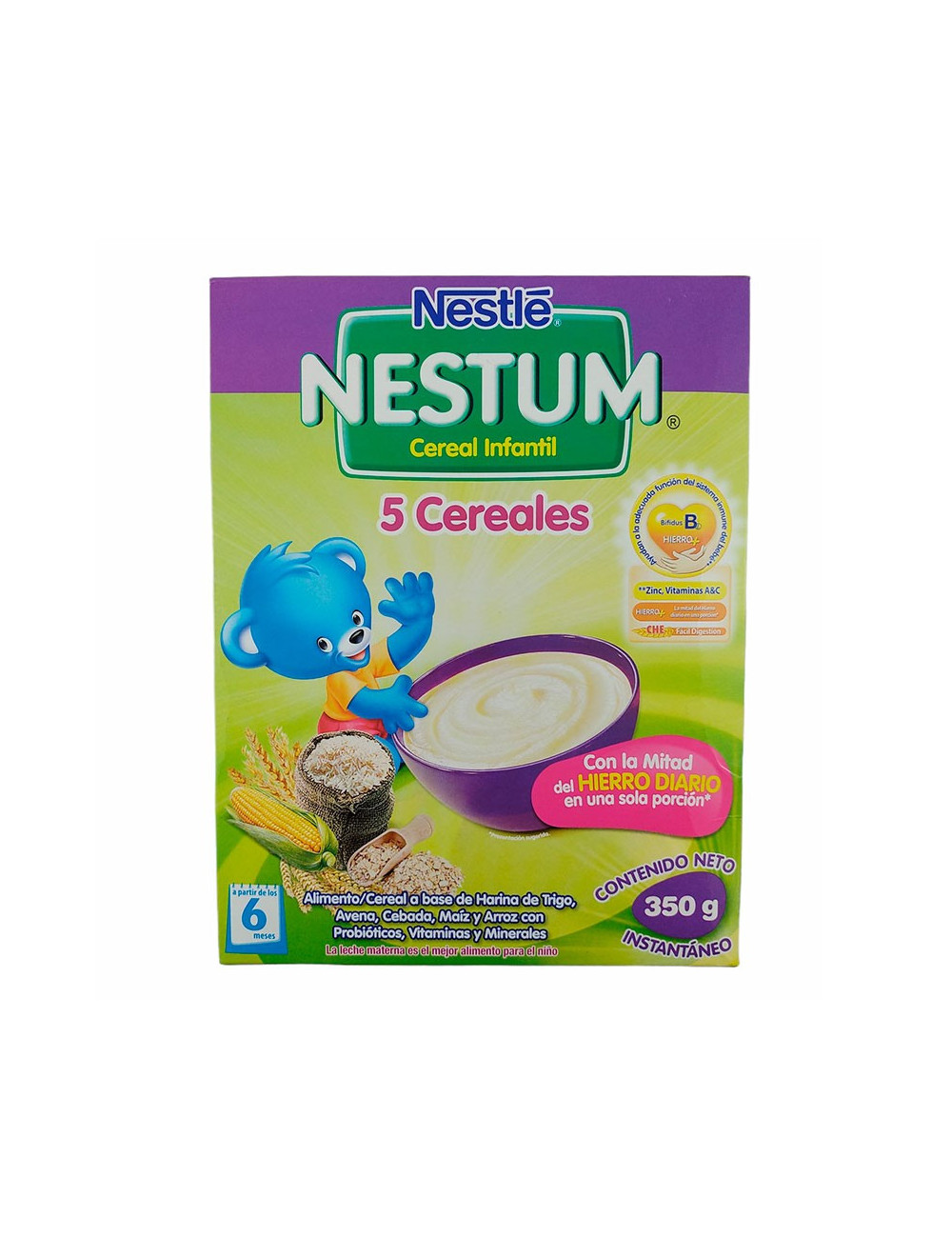 Nestum Nestlé 5 Cereales 350gr