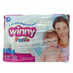 Pañales Winny Pants Etapa 4 30 Und