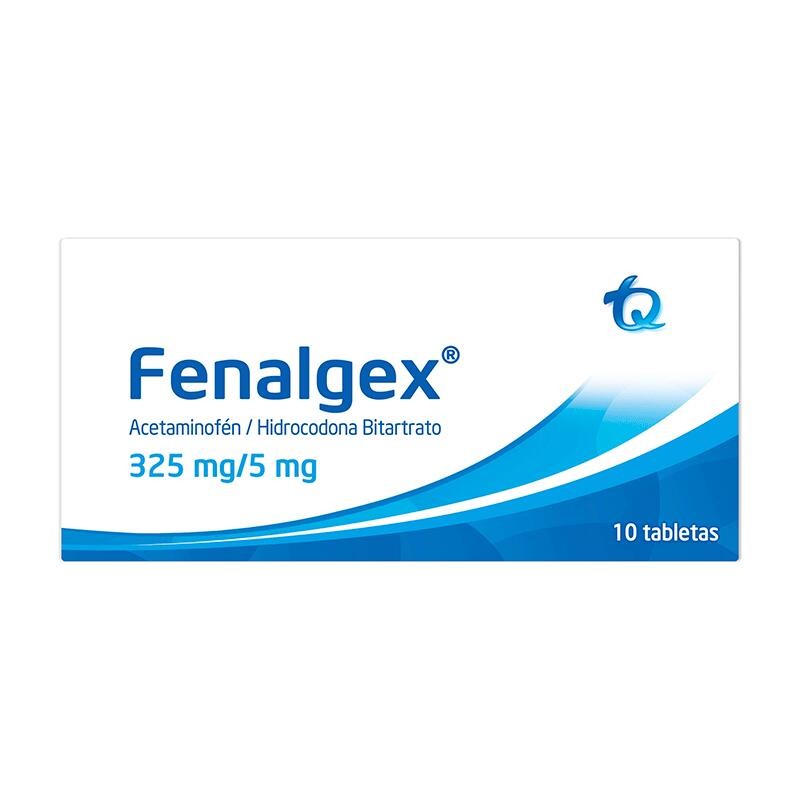 Fenalgex TQ 10 Tabletas