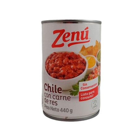 Chile Carne Zenú 440gr