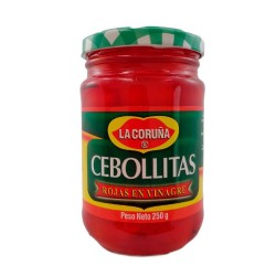 Cebollitas Rojas En Vinagre La Coruña 250gr