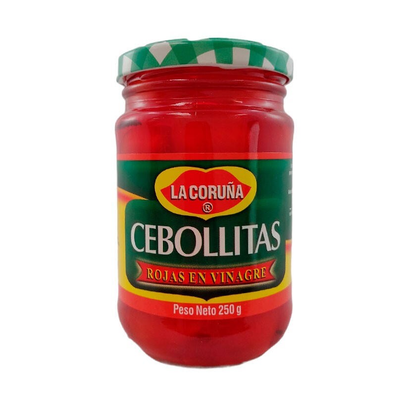 Cebollitas Rojas En Vinagre La Coruña 250gr