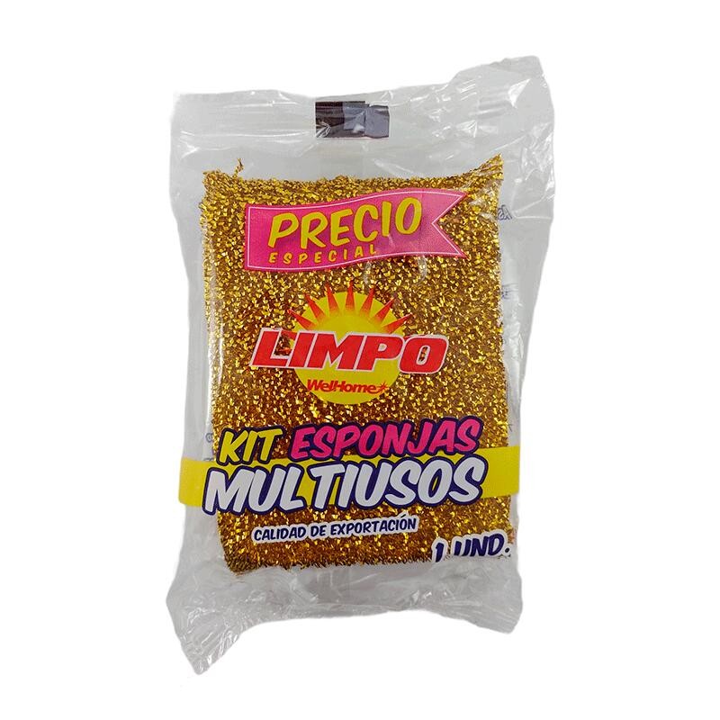 Esponja Limpo Oro Plata 1 Und