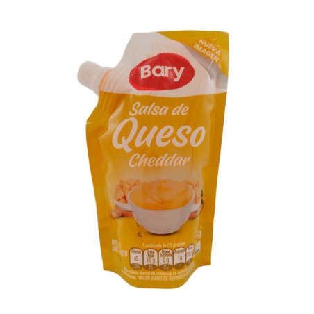 Salsa de Queso Cheddar Bary 200gr