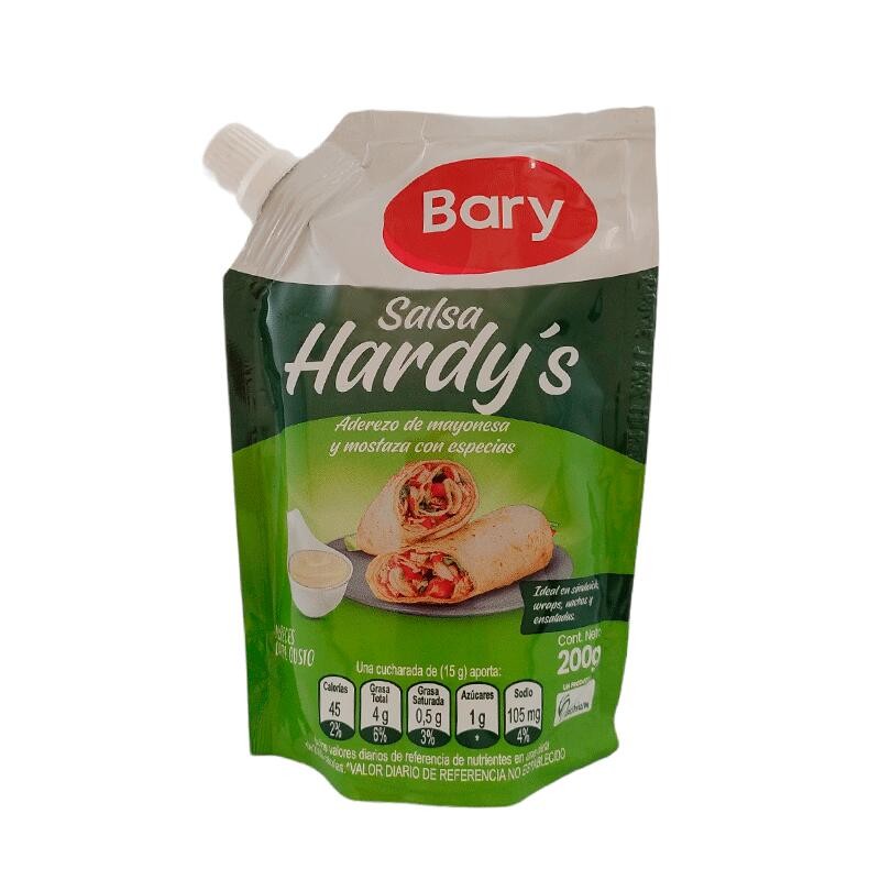 Salsa Hardy's Bary 200gr