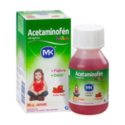 Acetaminofén Niños 160mg/5ml  90mL