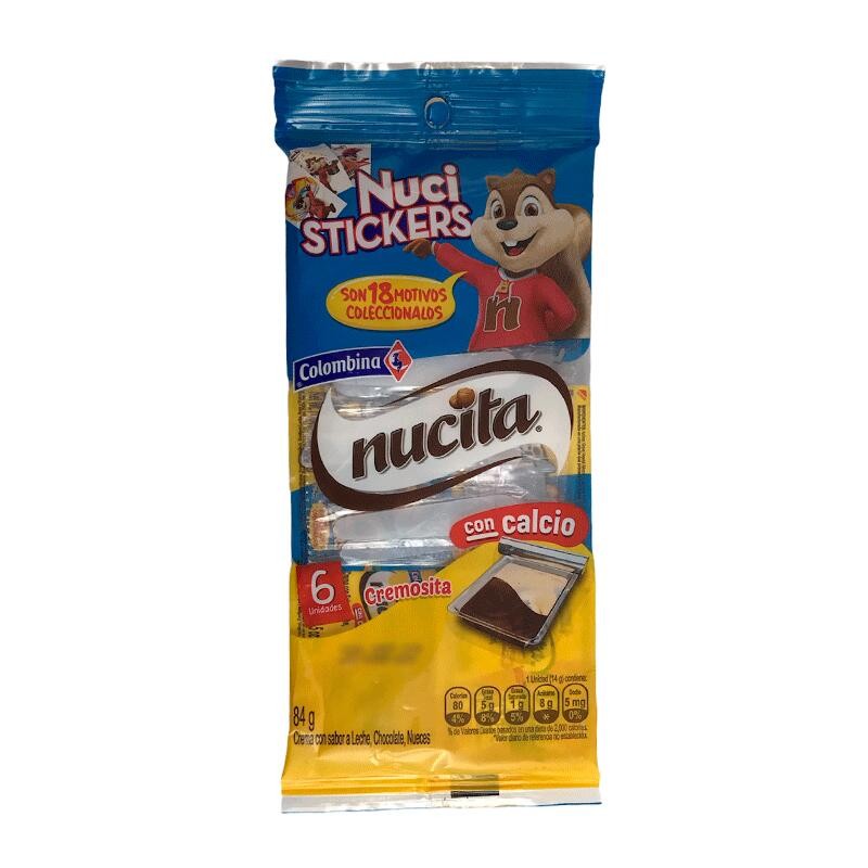 Nucita 6 Und 84gr c/u