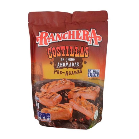 Costillas Zenú Ranchera De Cerdo Ahumadas 500gr