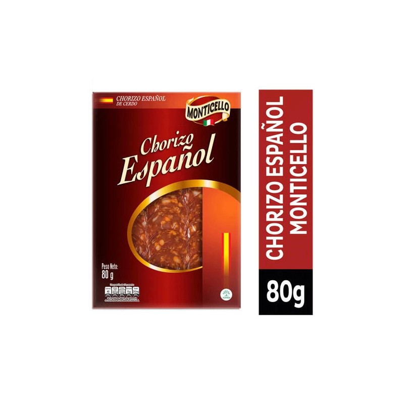 Chorizo Español Monticello 80gr