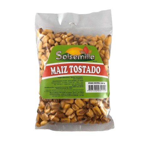 Maíz Tostado Solsemilla 130gr