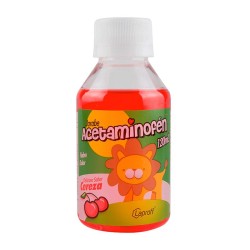 Acetaminofén Jarabe Sabor Cereza 120mL 150mg